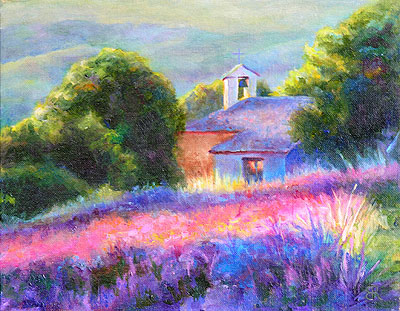 Bells and Lavendar Call by Barbara Griffin Robinson